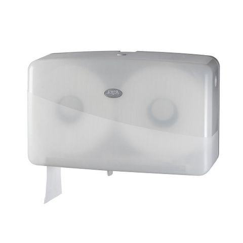 Plastic White Dispenser Double Jumbo