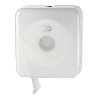 White Plastic Single Jumbo Dispenser