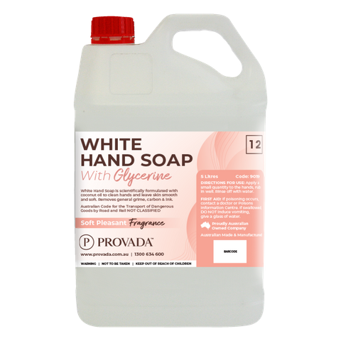 5L Hand And Body Soap With Glycerine (white)