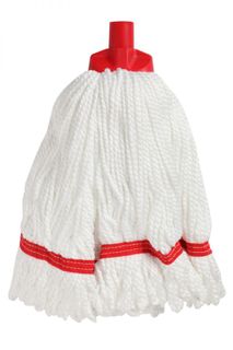 Microfibre Round Mop Head - Red