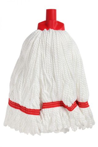Microfibre Round Mop Head - Red