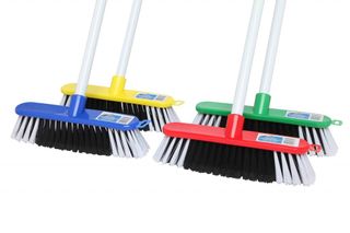 Edco Indoor Broom With Handle Assorted Colours