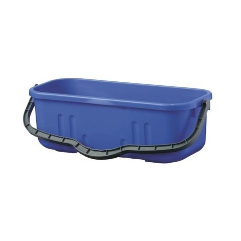 Oates Duraclean Flat Mop Window Clean Bucket Blue 18L