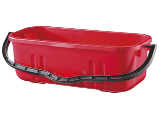 Oates Duraclean Flat Mop Window Clean Bucket Red 18L