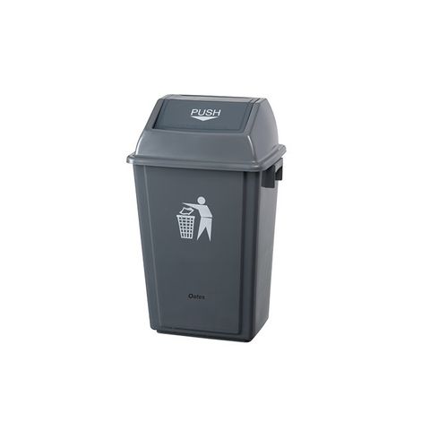Oates Flip Top Office Bin 60L