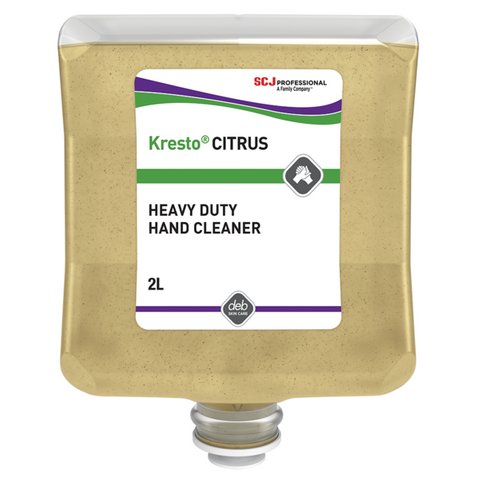 2L Kresto Citrus Heavy Duty Hand Cleaner 4 Pods