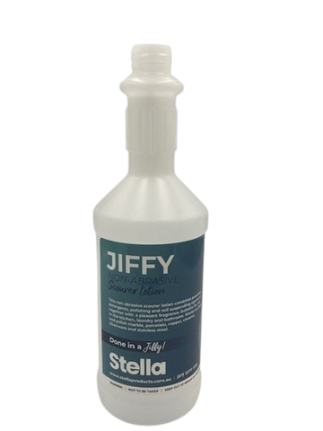 Labelled 750ml Long Neck Bottle - Jiffy