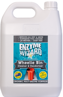 Enzyme Wizard Wheelie Bin Cleaner  & Deoderiser 5L