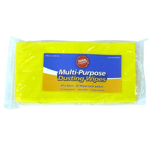 Oil Impregnated Dusting Clothes 25 Wipes