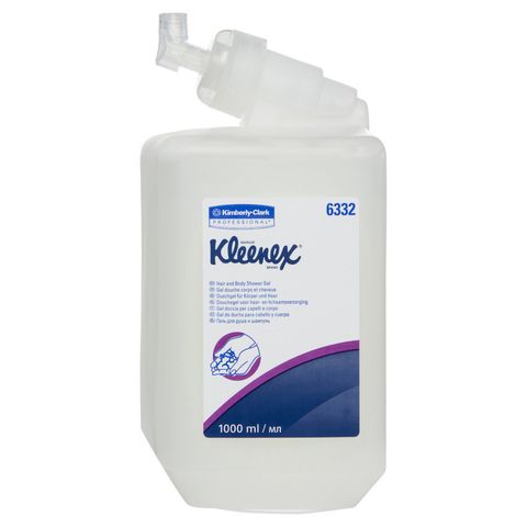 1L Kimcare Hair & Body Shower Gel 6 Pods