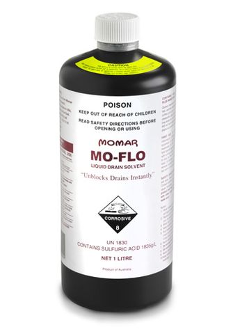 Momar Mo-Flo High Powered Drain Cleaner 1L