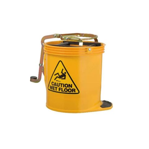Wringer Bucket Metal - Yellow