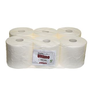 8602: Luxury Centre Pull Towel 150m - 6 Rolls