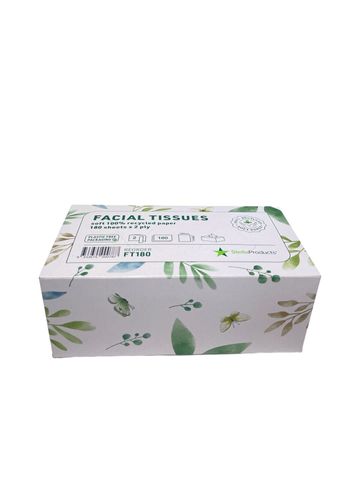 FT180 : Commercial Facial Tissue 200 Sheets - 24 Pkts