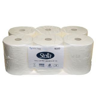 9160 : Premium Autocut Towel 160m - 6 Rolls