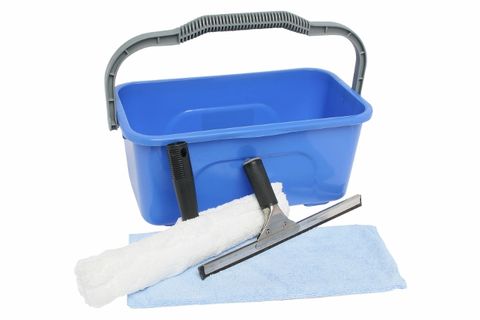 Window Cleaning Kit With Bucket