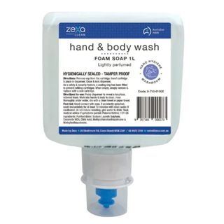1L Zexa Foaming Hand And Body Wash Pod