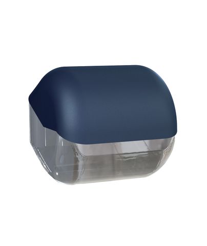 Ecoloured Toilet Tissue Dispenser - Mediterannian Bkue