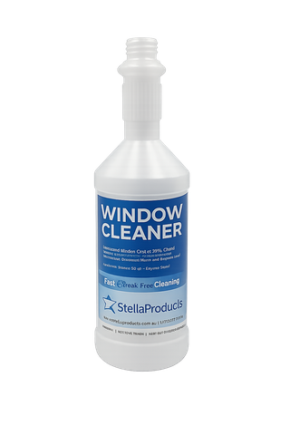 Labelled 750ml Long Neck Bottle - Window Cleaner