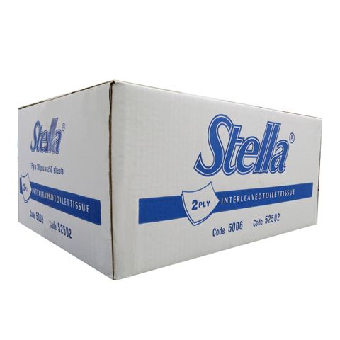 52502 - Luxury Interlevaed Toiltet Tissue 9000 Sheets