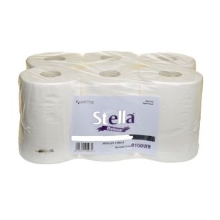 0100WH - Premium Autocut Towel 100m - 6 Rolls