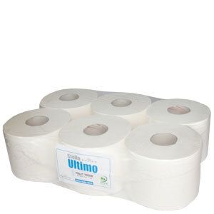 8614 : Luxury Centrefeed Toilet Tissue 170m - 6 Rolls