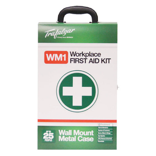 Trafalgur MW1 First aid Kit Wall Mounted Meyal