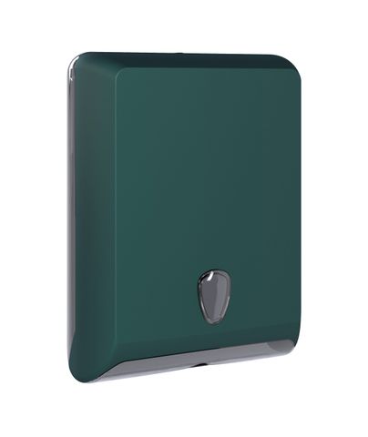 Ecoloured Hand Towel Dispenser Ultra/Slim Fold - Lagoon Green