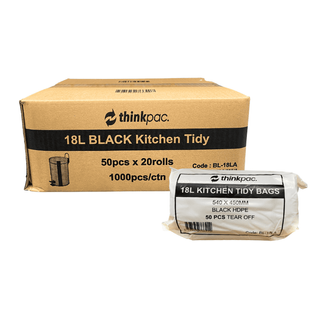 18L Tidy Liner Black - 1000