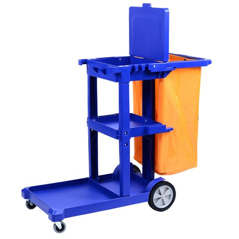 Janitor Cart With Lid