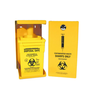 Sharps Disposal - Metal Safe for 2L Sharps Container