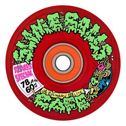60 SB CAFE LIGHT UPS OG SLIME RED 78A