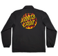 THRASHER FLAME DOT COACH JACKET BLACK