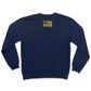 LOGO OUTLINE CREW NECK MIDWEIGHT SWEATER