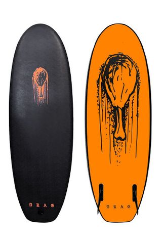 DRUMSTICK 4'10" TWINNY BLACK/ORANGE