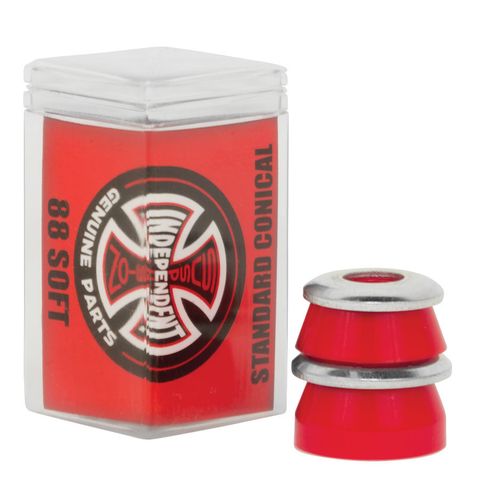 STD CONICAL CUSHIONS SOFT (88A) RED BX=4 SETS