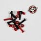 PHILLIPS H/W 1 IN BLK/RED BX=12 PKS/8