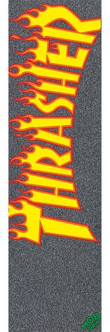 THRASHER YLW AND ORG FLAME GRIP TAPE 9x 33IN BG/5 GRAPHIC