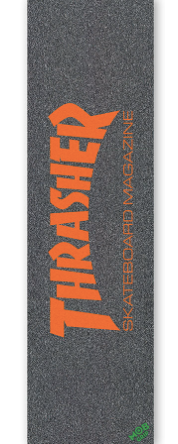 THRASHER ORANGE 9X33 GRAP-BLACK/ORANGE SINGLE