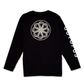 MEGA NORMAL LOGO L/S TEE BLACK