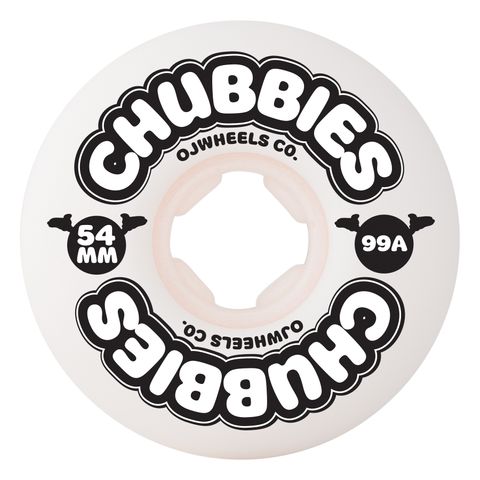 54/99A CHUBBIES WHITE