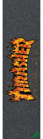 THRASHER REAL FLAME VERTICAL LOGO 9IN X 33IN SINGLE