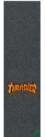 THRASHER REAL FLAME HORIZONTAL LOGO 9IN X 33IN SINGLE