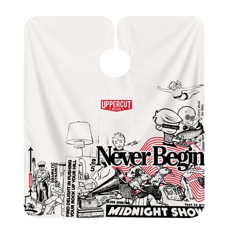 HOT MESS BARBER CAPE N/A OSF