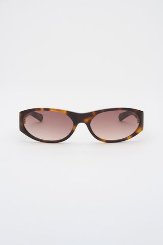 EDDIE KYU-DARK TORTOISE/BROWN GRADIENT LENS