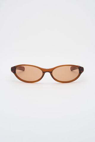OLYMPIA-CRYSTAL BROWN/BROWN LENS