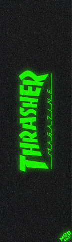 THRASHER GLOW LOGO GRIP TAPE 10INx33IN BG/5 GRAPHIC