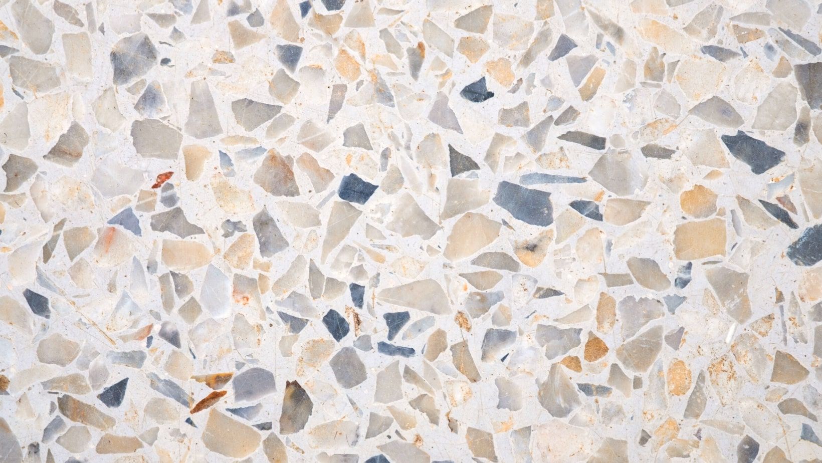 close up of terrazzo 