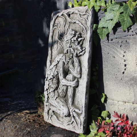 Green Man Wall Plaque