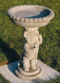 Teddy Birdbath